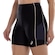Bermuda Feminina ASICS Recortes Poliamida UV PRETO