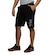 Bermuda Masculina Fila Practical Logo Outline PRETO/BRANCO