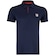 Camisa Polo Masculina Fila Player Fbox II AZUL ESC/VERMELHO