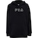 Blusão Feminino Fila com Capuz Letter Winter Outline PRETO