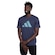 Camiseta Masculina adidas Manga Curta Essentials Logo AZUL ESCURO
