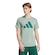 Camiseta Masculina adidas Manga Curta Essentials Logo Verde/Verde Esc