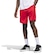 Bermuda Masculina adidas 3 Listras Vermelho/Preto