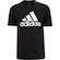 Camiseta Masculina adidas Manga Curta Big Logo PRETO