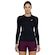 Camiseta Feminina ASICS Manga Longa UV Leve PRETO