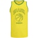 Camiseta Regata do Brasil Masculina CBB Treino Basquete AMARELO