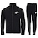 Conjunto de Agasalho Infantil Nike Sportswear Tracksuit Poly Full Zip HBR PRETO