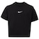 Camiseta Infantil Nike Manga Curta Sportswear Essential SS Broxy PRETO