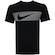 Camiseta Masculina Nike Manga Curta Flash Miler Top PRETO
