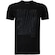 Camiseta Masculina ASICS Manga Curta Antiodor Estampa Treino PRETO/CINZA