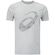 Camiseta Masculina ASICS Manga Curta Antiodor Estampa Treino CINZA CLARO