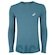 Camiseta Masculina ASICS Manga Longa Leve com Proteção UV VERDE ESCURO