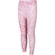 Calça Legging Infantil ASICS Estampa Zebra ROSA CLARO