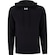 Blusa de Moletom Masculina Under Armour com Capuz Rival Fleece PRETO/BRANCO