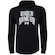 Blusão Masculino Under Armour com Capuz Rival Terr PRETO/BRANCO