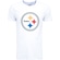 Camiseta do Pittsburgh Steelers New Era NFL Masculina Basic Time BRANCO
