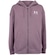 Jaqueta Feminina Under Armour com Capuz Essential Fleece ROXO/BRANCO