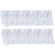 Kit 10 Pares de Meias Respirável Invisível Tamanho 34-38 Casual Oxer Adulto BRANCO