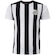 Camiseta do Santos Braziline Masculina Majestic BRANCO/PRETO