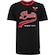 Camiseta do Chicago Bulls NBA Masculina Floco Team PRETO
