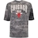 Camiseta do Chicago Bulls NBA Masculina Gothic Team PRETO