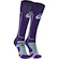 Meia de Compressão Cano Alto Tamanho 34-38 ASICS Adulto ROXO/AZUL CLA