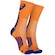 Meia Rally Crew Cano Alto Tamanho 39-44 ASICS Adulto LARANJA/AZUL ESC