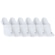 Kit 3 Pares de Meias Super Invisível Tamanho 39-44 Casual Oxer Adulto BRANCO