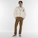 Jaqueta Fila Gadsden Varsity Cardigan OFF WHITE
