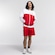 Jaqueta Fila com Capuz DNA Biella VERMELHO/BRANCO