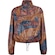 Blusão Feminino Lauf Paisley BRONZE
