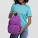 Mochila Lancheira Oxer Brick Destacável Infantil ROSA/VERDE CLA