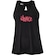 Camiseta Regata Feminina Fit Dance Transpassada PRETO