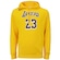 Blusão do Los Angeles Lakers Nike Masculino com Capuz Club Pullover NN AMARELO