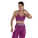 Top Fitness com Bojo Nike Baixa Sustentação Dri-Fit Indy SPT BRA ROXO