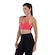 Top Fitness com Bojo Nike Baixa Sustentação Dri-Fit Indy SPT BRA ROSA CLARO