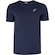 Camiseta Masculina ASICS Manga Curta Selada Respirável AZUL ESCURO