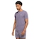 Camiseta Masculina ASICS Manga Curta Selada Respirável ROXO