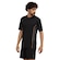 Camiseta Masculina Oxer Manga Curta Recorte com Vivo PRETO