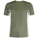 Camiseta Masculina Oxer Manga Curta Recorte com Vivo VERDE ESCURO