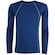 Camiseta Masculina Oxer Manga Longa Vivo AZUL ESCURO