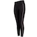 Calça Legging Feminina Oxer Zig Lateral Média Compressão Cintura Média PRETO/ROSA CLA