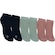 Kit de Meias Oxer Cano Baixo com 3 Pares 27 a 30 Infantil VERDE CLA/ROSA