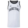Camiseta Regata Masculina Adams Basquete Dry BRANCO/PRETO