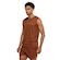Camiseta Regata Masculina ASICS Logo VERMELHO/LARANJA ESC