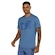 Camiseta Masculina ASICS Manga Curta Malha Est Sneaker AZUL