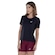 Camiseta Feminina ASICS Manga Curta Respirável PRETO