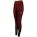 Calça Legging Feminina ASICS Basic Logo VINHO