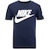 Camiseta Infantil Nike Manga Curta Futura Evergreen AZUL ESCURO