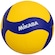 Bola de Vôlei Mikasa V335W Couro Sintético AMARELO ESC/AZUL